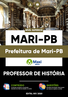Apostila Prefeitura de Mari-PB - Professor B - História