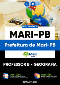 Apostila Prefeitura de Mari-PB - Professor B - Geografia