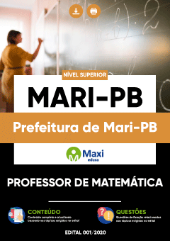 Apostila Prefeitura de Mari-PB - Professor B - Matemática