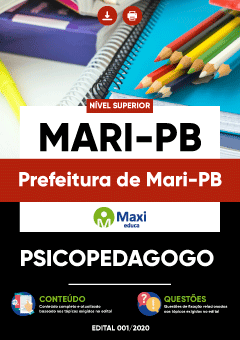 Apostila Prefeitura de Mari-PB - Psicopedagogo