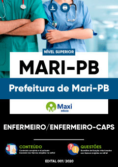 Apostila Prefeitura de Mari-PB - Enfermeiro / Enfermeiro - CAPS