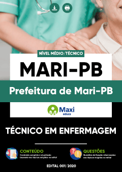 Apostila Prefeitura de Mari-PB - Técnico em Enfermagem