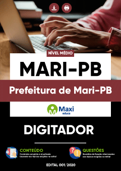 Apostila Prefeitura de Mari-PB - Digitador