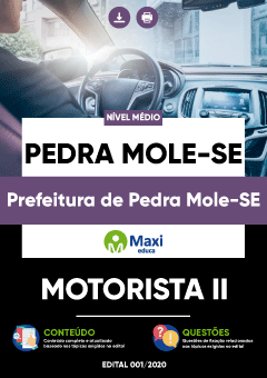 Apostila Prefeitura de Pedra Mole-SE - Motorista II