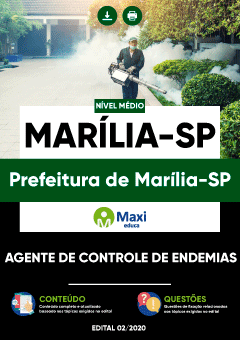 Apostila Prefeitura de Marília-SP - Agente de Controle de Endemias