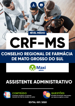 Apostila Conselho Regional de Farmácia de Mato Grosso do Sul - CRF-MS - Assistente Administrativo