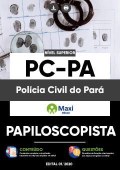Apostila Polícia Civil do Pará -  PC-PA - Papiloscopista