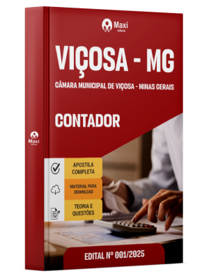 Apostila Câmara de Viçosa - MG - Contador
