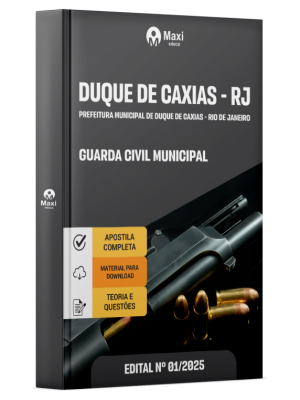 Apostila Prefeitura de Duque de Caxias - RJ - Guarda Civil Municipal