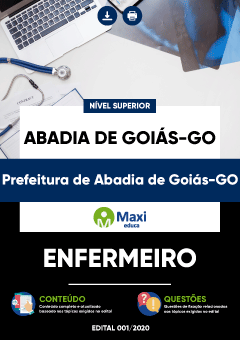 Apostila Prefeitura de Abadia de Goiás-GO - Enfermeiro