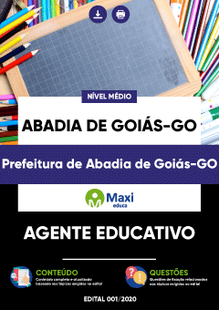 Apostila Prefeitura de Abadia de Goiás-GO - Agente Educativo