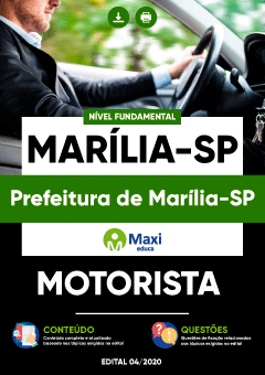 Apostila Prefeitura de Marília-SP - Motorista