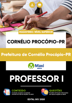 Apostila Prefeitura de Cornélio Procópio-PR - Professor I