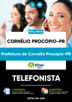 Apostila Prefeitura de Cornélio Procópio-PR - Telefonista