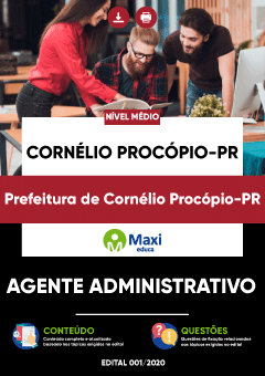 Apostila Prefeitura de Cornélio Procópio-PR - Agente Administrativo