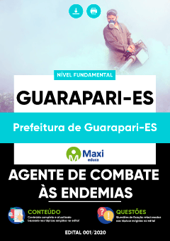 Apostila Prefeitura de Guarapari-ES - Agente de Combate às Endemias