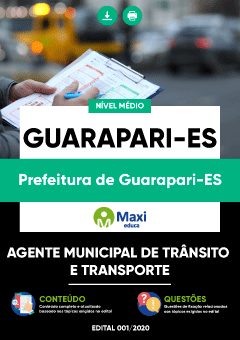 Apostila Prefeitura de Guarapari-ES - Agente Municipal de Trânsito e Transporte