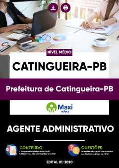 Apostila Prefeitura de Catingueira-PB - Agente Administrativo