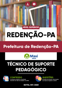 Apostila Prefeitura de Redenção-PA - Técnico de Suporte Pedagógico