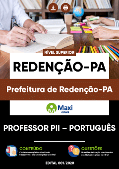 Apostila Prefeitura de Redenção-PA - Professor PII – Português