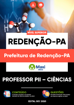 Apostila Prefeitura de Redenção-PA - Professor PII – Ciências