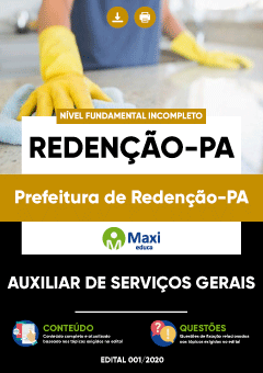 Apostila Prefeitura de Redenção-PA - Auxiliar de Serviços Gerais