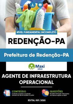 Apostila Prefeitura de Redenção-PA - Agente de Infraestrutura Operacional