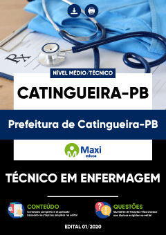 Apostila Prefeitura de Catingueira-PB - Técnico em Enfermagem