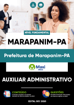 Apostila Prefeitura de Marapanim-PA - Auxiliar Administrativo