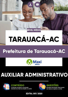 Apostila Prefeitura de Tarauacá-AC - Auxiliar Administrativo