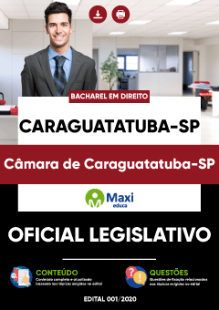 Apostila Câmara de Caraguatatuba-SP - Oficial Legislativo