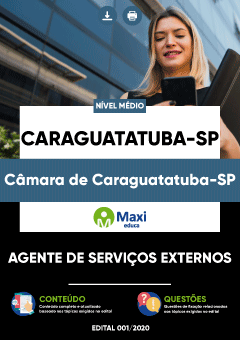 Apostila Câmara de Caraguatatuba-SP - Agente de Serviços Externos