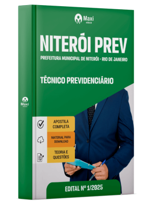 Apostila Niterói Prev - Prefeitura de Niterói - RJ - Técnico previdenciário