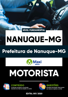 Apostila Prefeitura de Nanuque-MG - Motorista