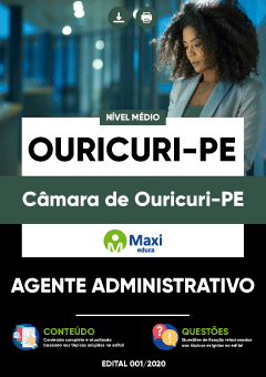 Apostila Câmara de Ouricuri-PE - Agente Administrativo