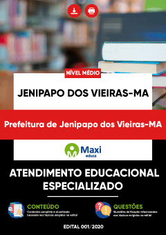 Apostila Prefeitura de Jenipapo dos Vieiras-MA - Atendimento Educacional Especializado