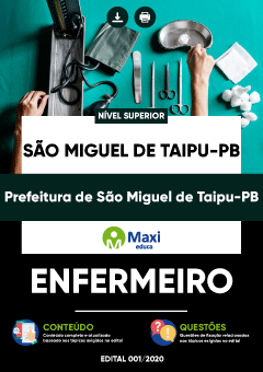 Apostila Prefeitura de São Miguel de Taipu-PB - Enfermeiro