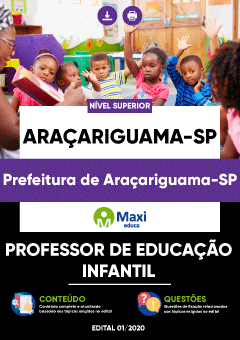 Apostila Prefeitura de Araçariguama-SP - Professor de Educação Infantil
