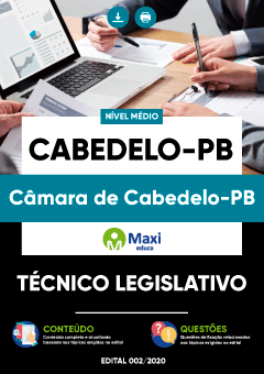 Apostila Câmara de Cabedelo-PB - Técnico Legislativo