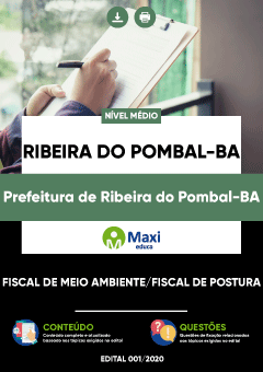 Apostila Prefeitura de Ribeira do Pombal-BA - Fiscal de Meio Ambiente / Fiscal de Postura