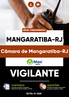 Apostila Câmara de Mangaratiba-RJ - Vigilante