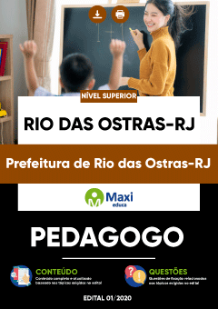 Apostila Prefeitura de Rio das Ostras-RJ - Pedagogo