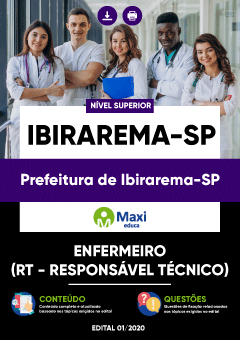 Apostila Prefeitura de Ibirarema-SP - Enfermeiro (RT - Responsável Técnico)