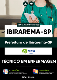 Apostila Prefeitura de Ibirarema-SP - Técnico em Enfermagem
