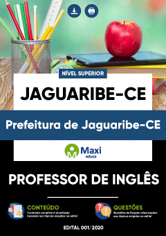 Apostila Prefeitura de Jaguaribe-CE - Professor de Inglês