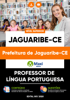 Apostila Prefeitura de Jaguaribe-CE - Professor de Língua Portuguesa