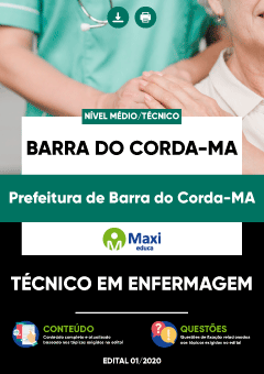Apostila Prefeitura de Barra do Corda-MA - Técnico em Enfermagem