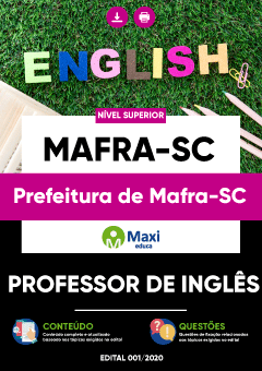 Apostila Prefeitura de Mafra-SC - Professor de Inglês