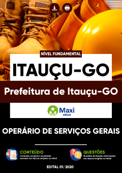 Apostila Prefeitura de Itauçu-GO - Operário de Serviços Gerais
