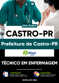 Apostila Prefeitura de Castro-PR - Técnico em Enfermagem